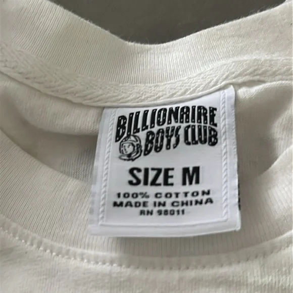 Billionaire Boys Club B/B Crystal astronaut Astro short sleeve T-shirt medium - Picture 4 of 6